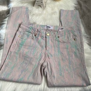 Paige tied dye skinny jeans sz29